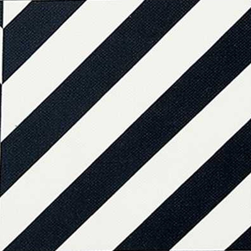 Black And White Geometric Diagram Decorative Throw Pillow Cover