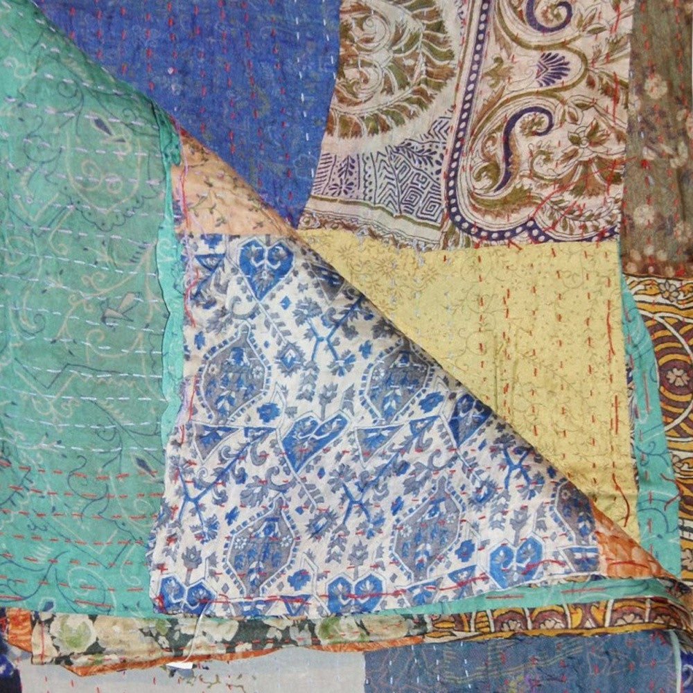 60" X 90" Silk Multicolor Throws