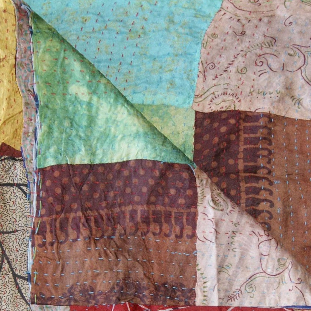 60" X 90" Silk Multicolor Throws