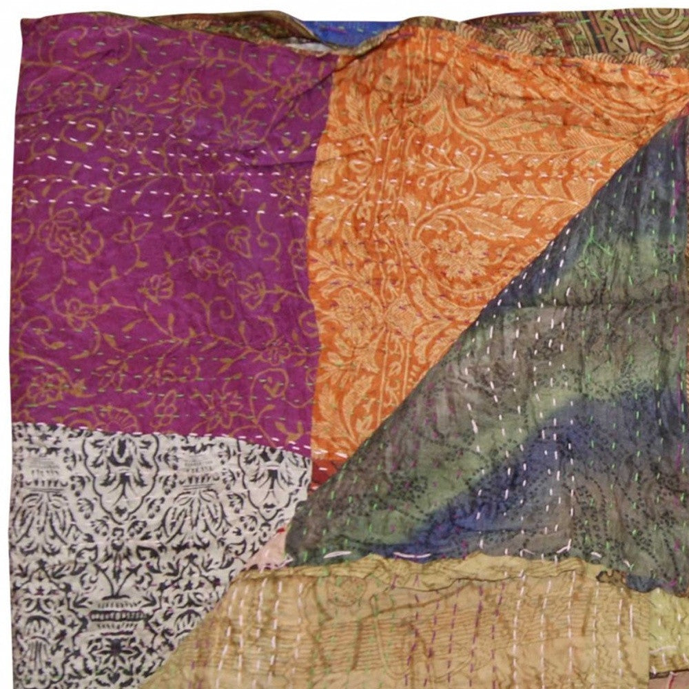 60" X 90" Silk Multicolor Throws