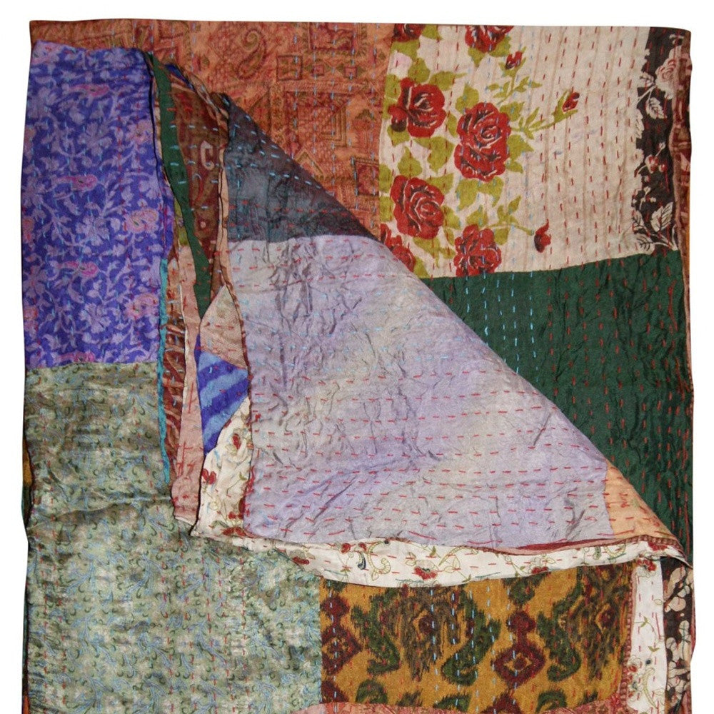 60" X 90" Silk Multicolor Throws