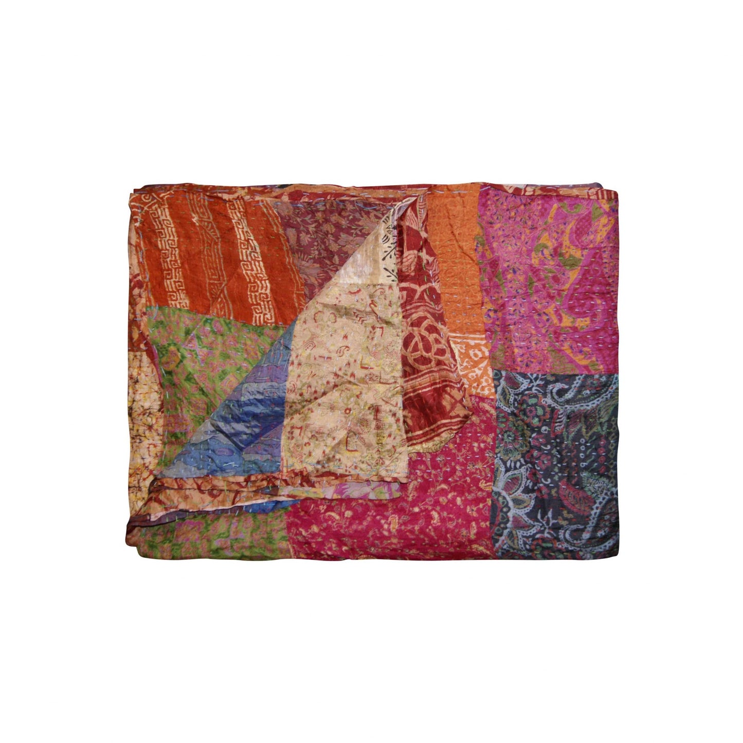 60" X 90" Silk Multicolor Throws