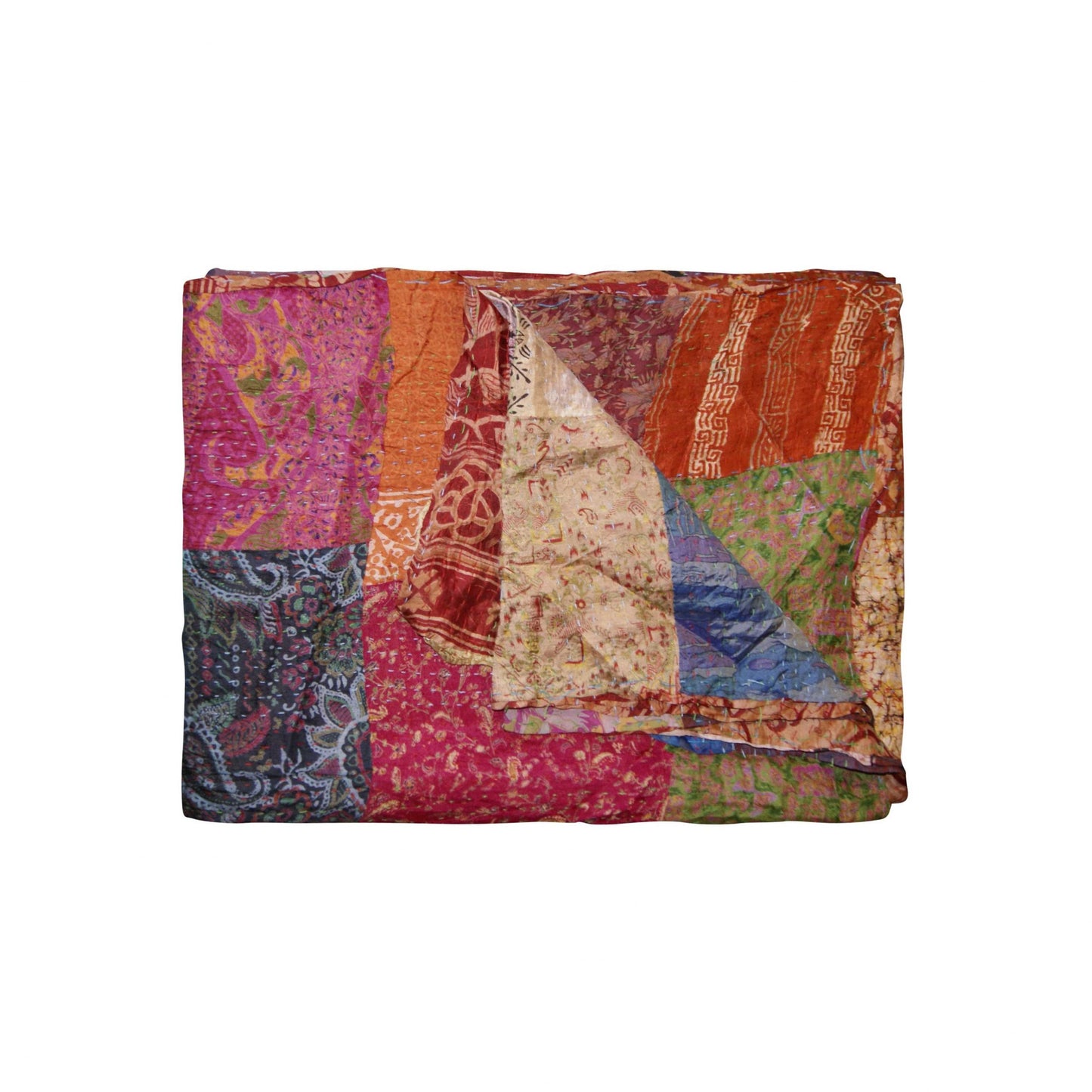 60" X 90" Silk Multicolor Throws