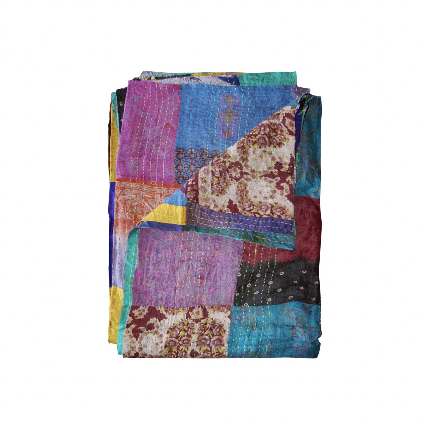 60" X 90" Silk Multicolor Throws