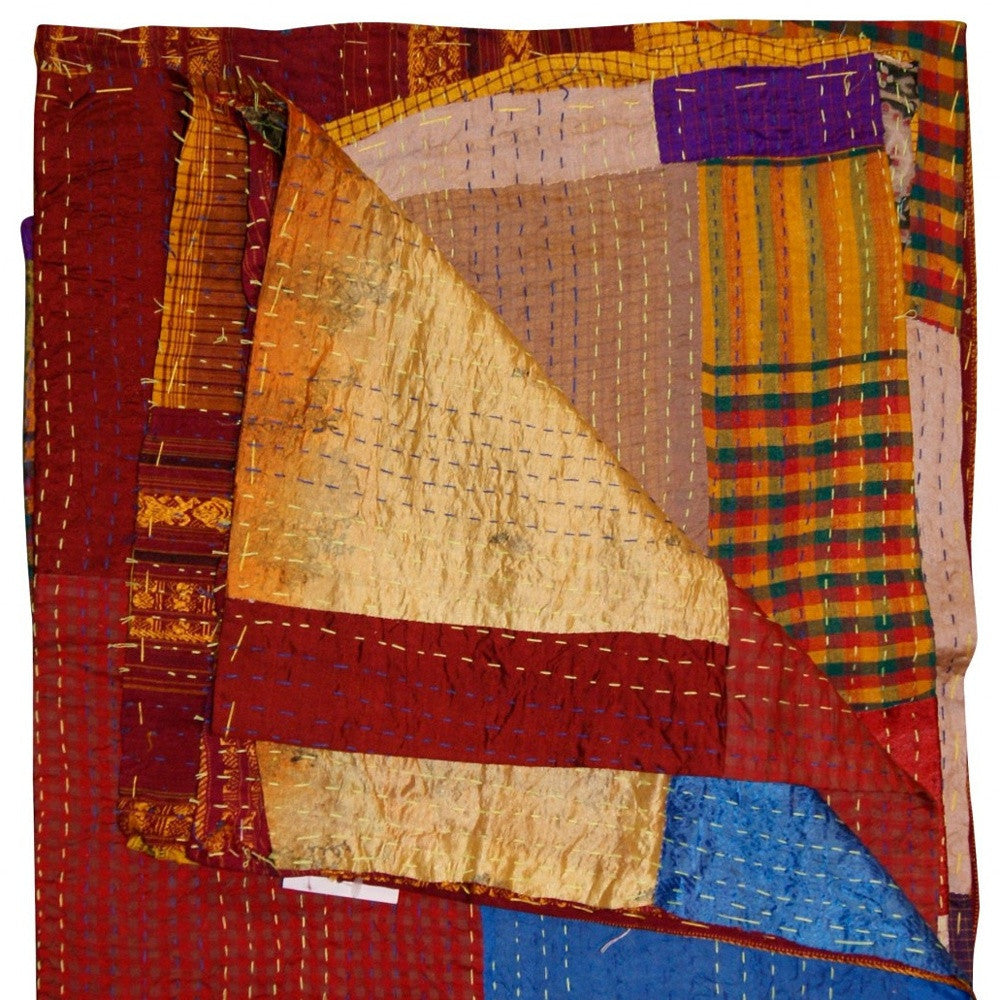 50" X 70" Silk Multicolor Throws