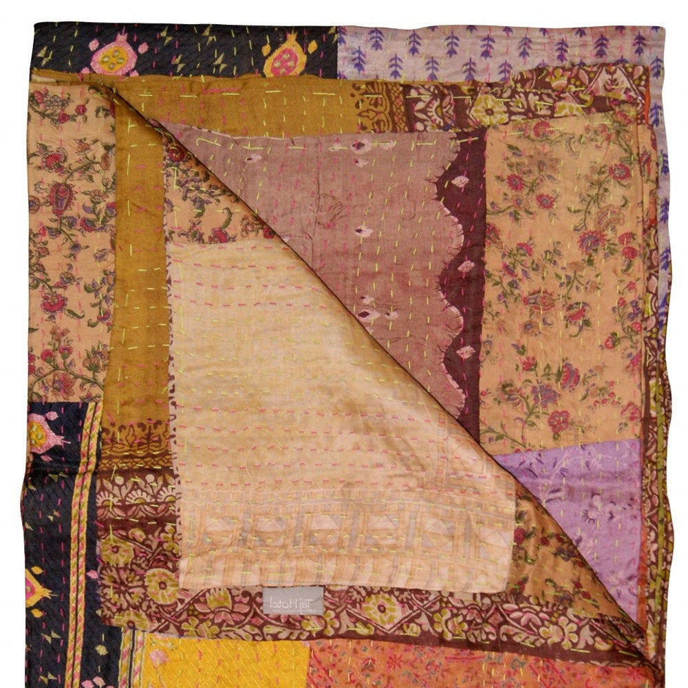 50" X 70" Silk Multicolor Throws