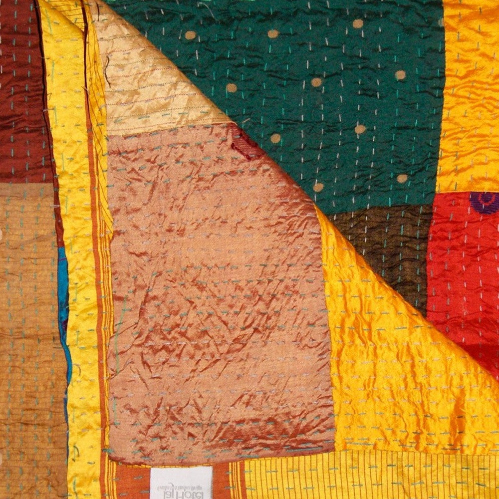 50" X 70" Silk Multicolor Throws