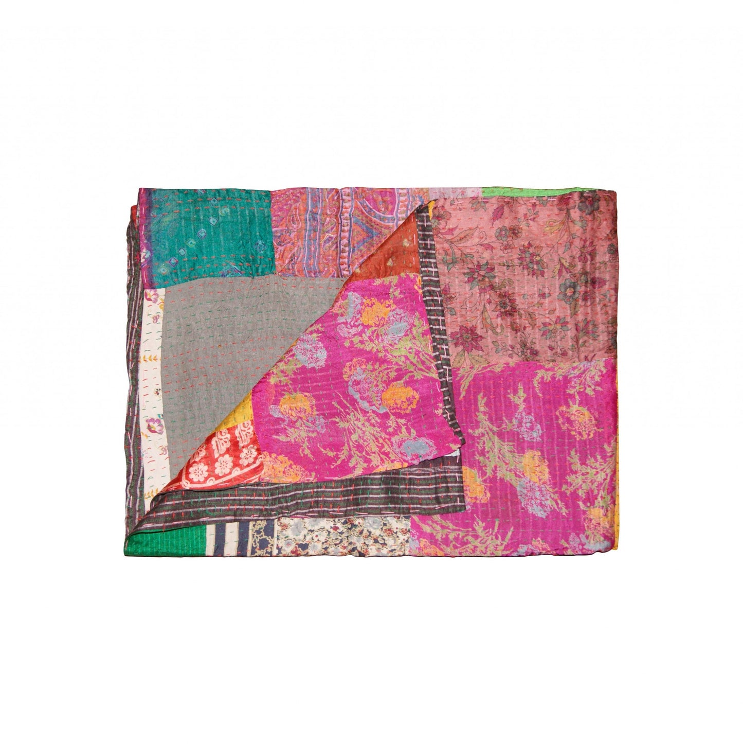 50" X 70" Silk Multicolor Throws
