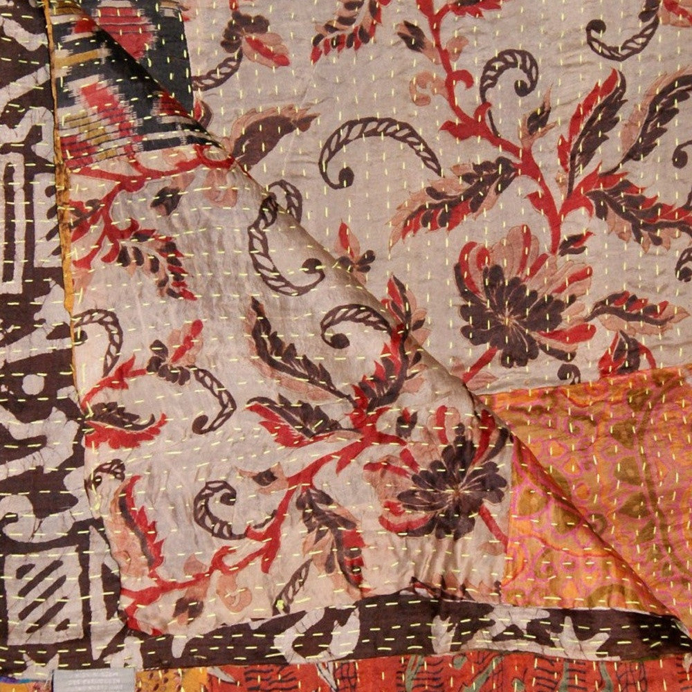 50" X 70" Silk Multicolor Throws