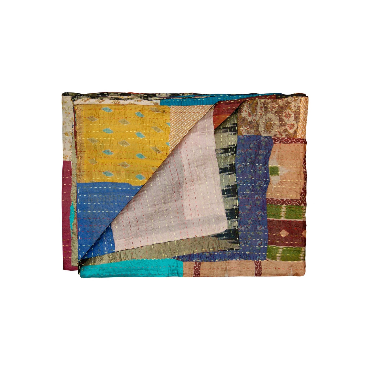 50" X 70" Silk Multicolor Throws
