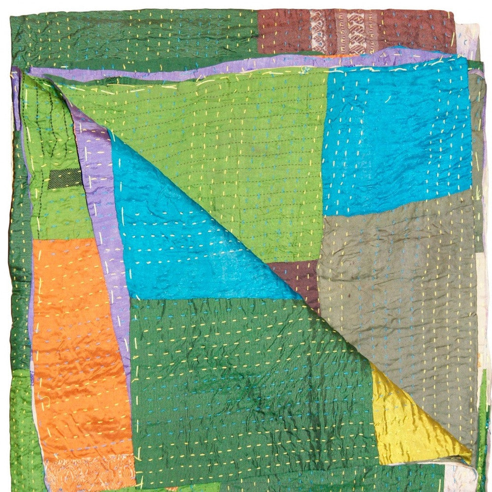 50" X 70" Silk Multicolor Throws