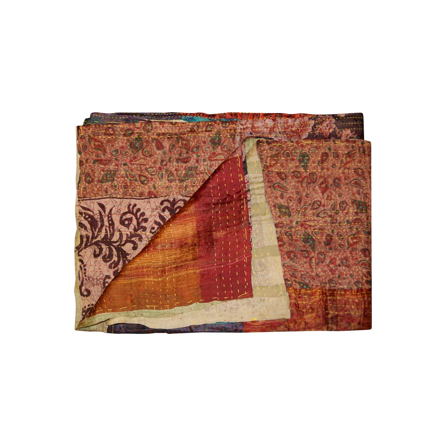 50" X 70" Silk Multicolor Throws