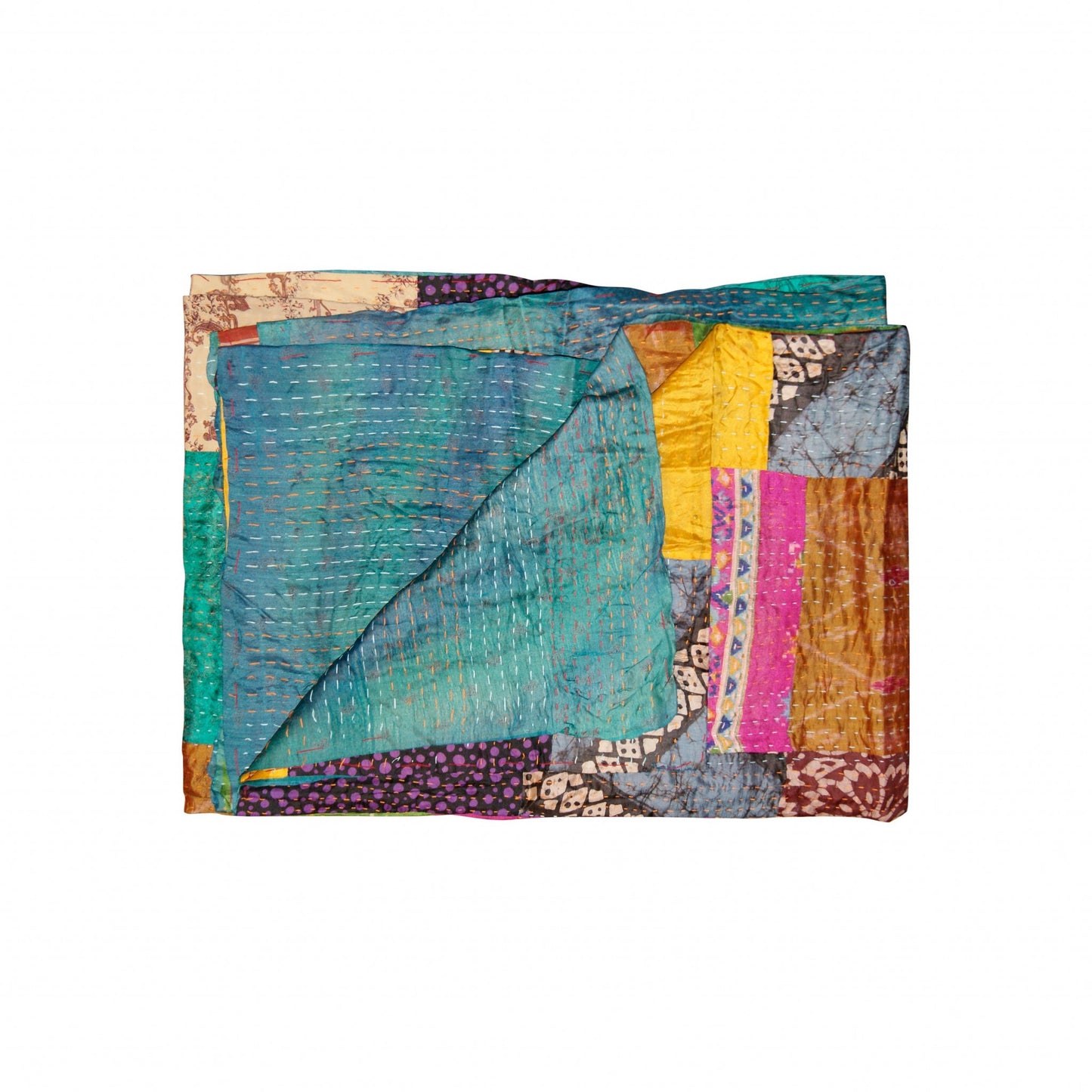50" X 70" Silk Multicolor Throws