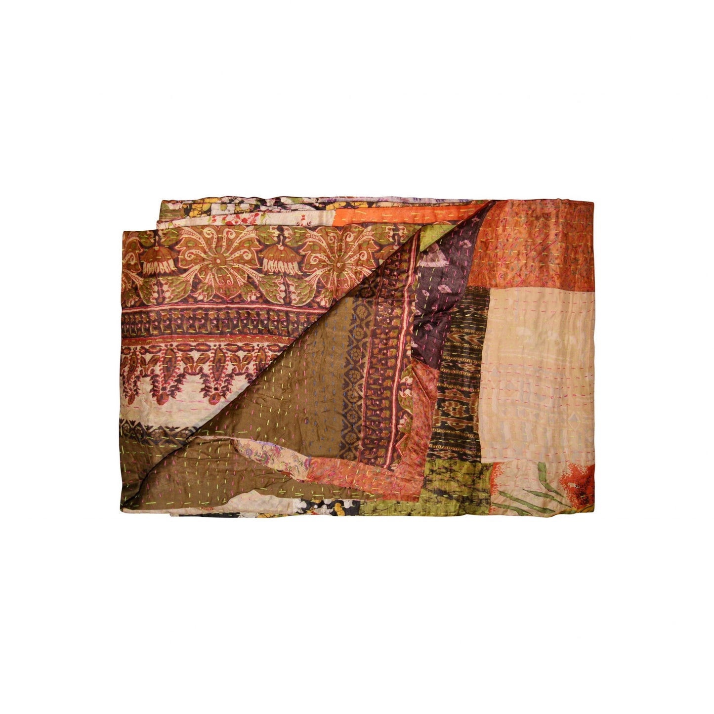 50" X 70" Silk Multicolor Throws