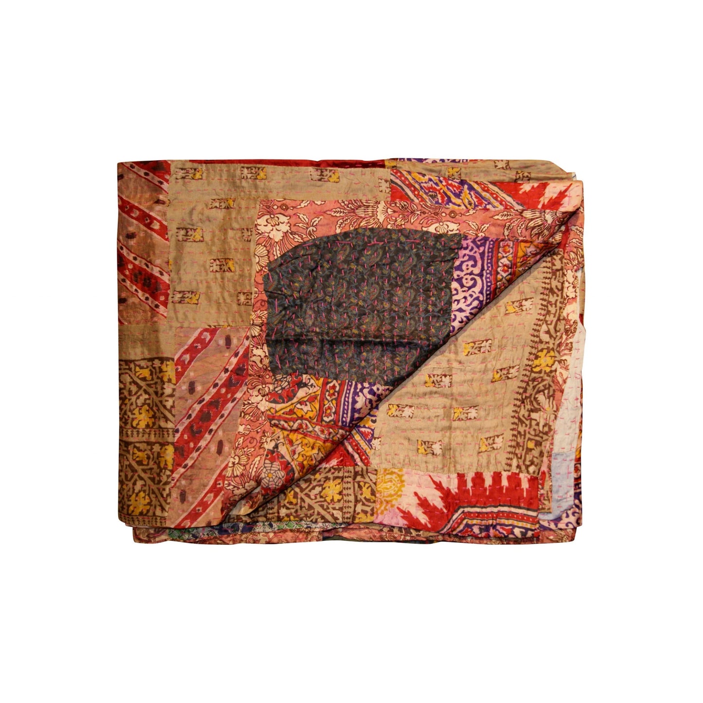 50" X 70" Silk Multicolor Throws