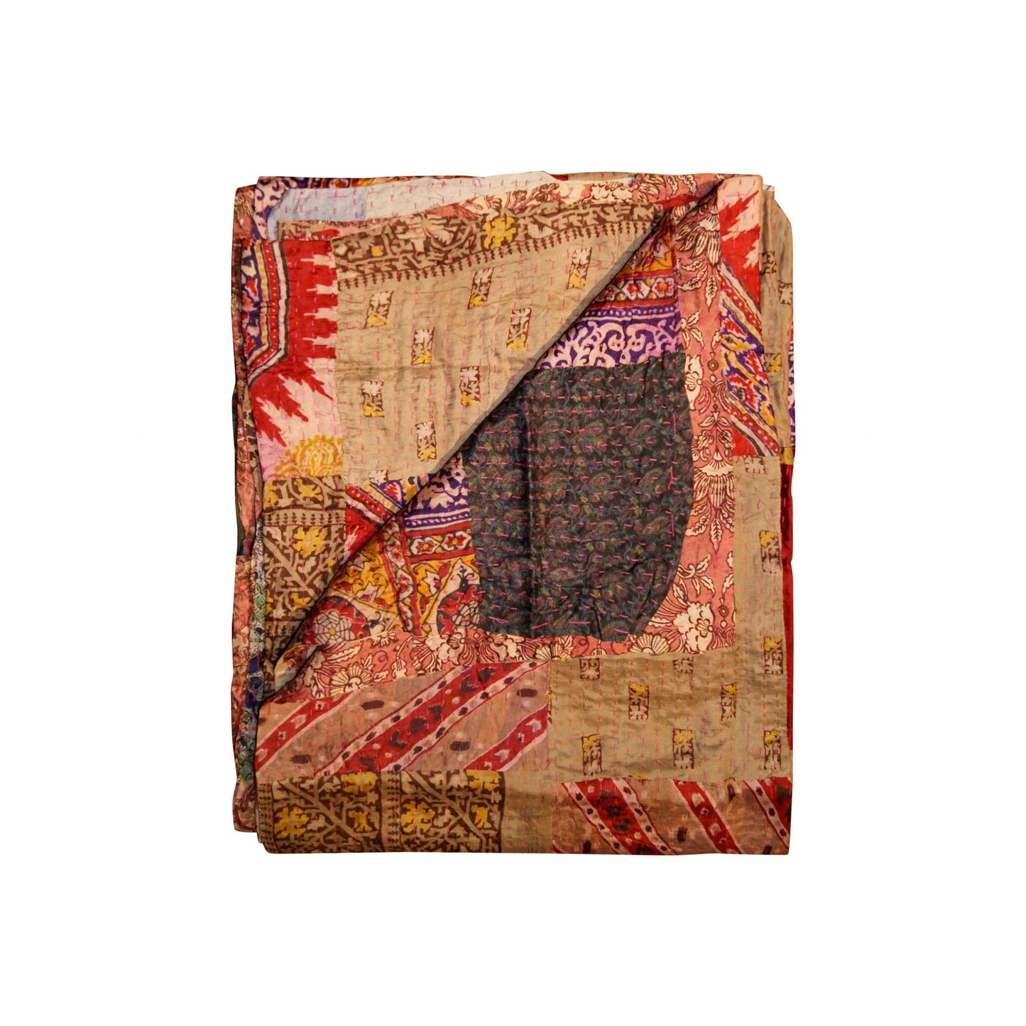 50" X 70" Silk Multicolor Throws