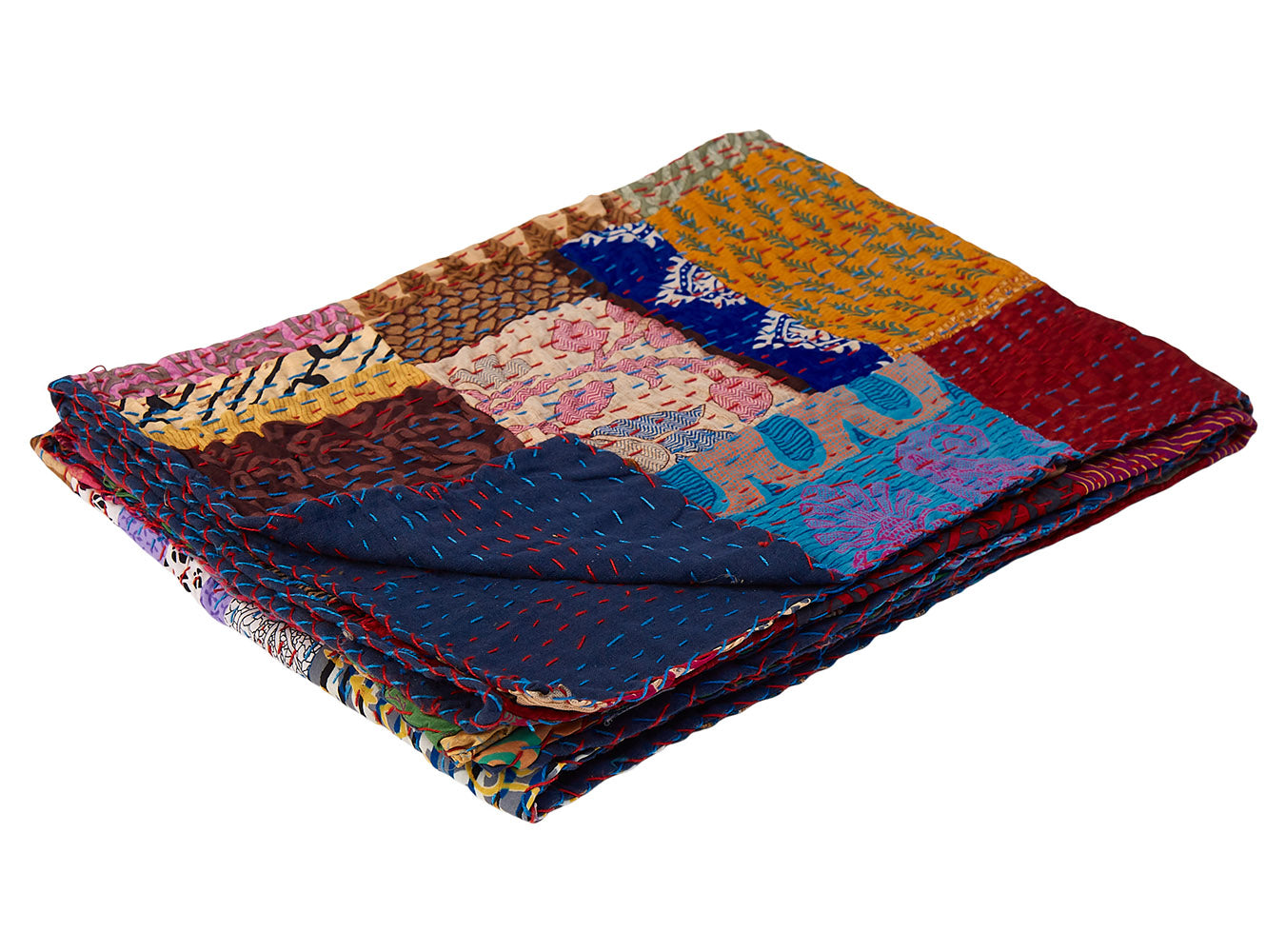 50" X 70" Silk Multicolor Throws
