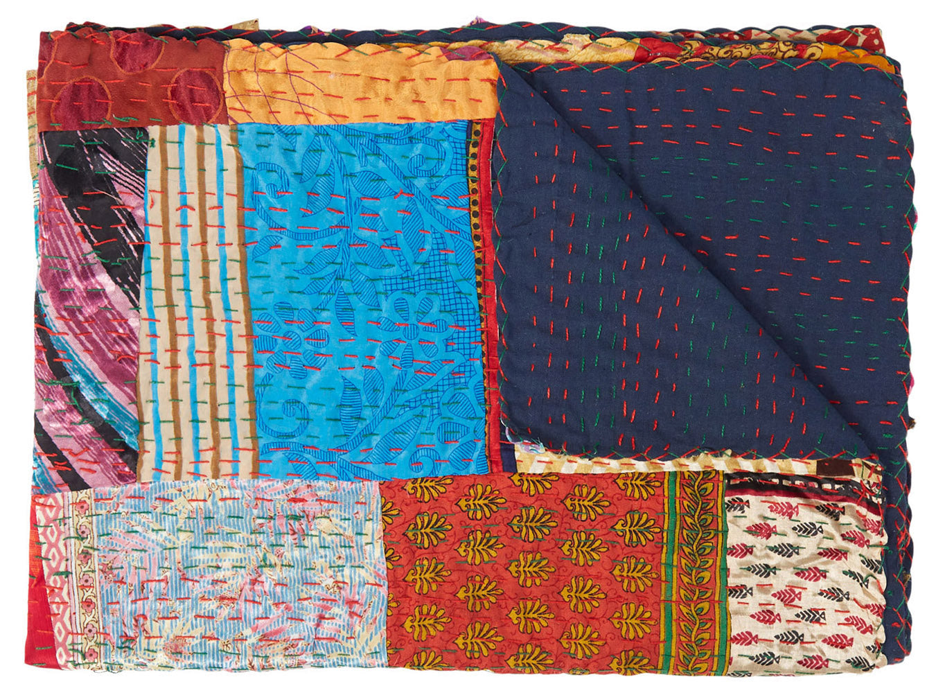 50" X 70" Silk Multicolor Throws