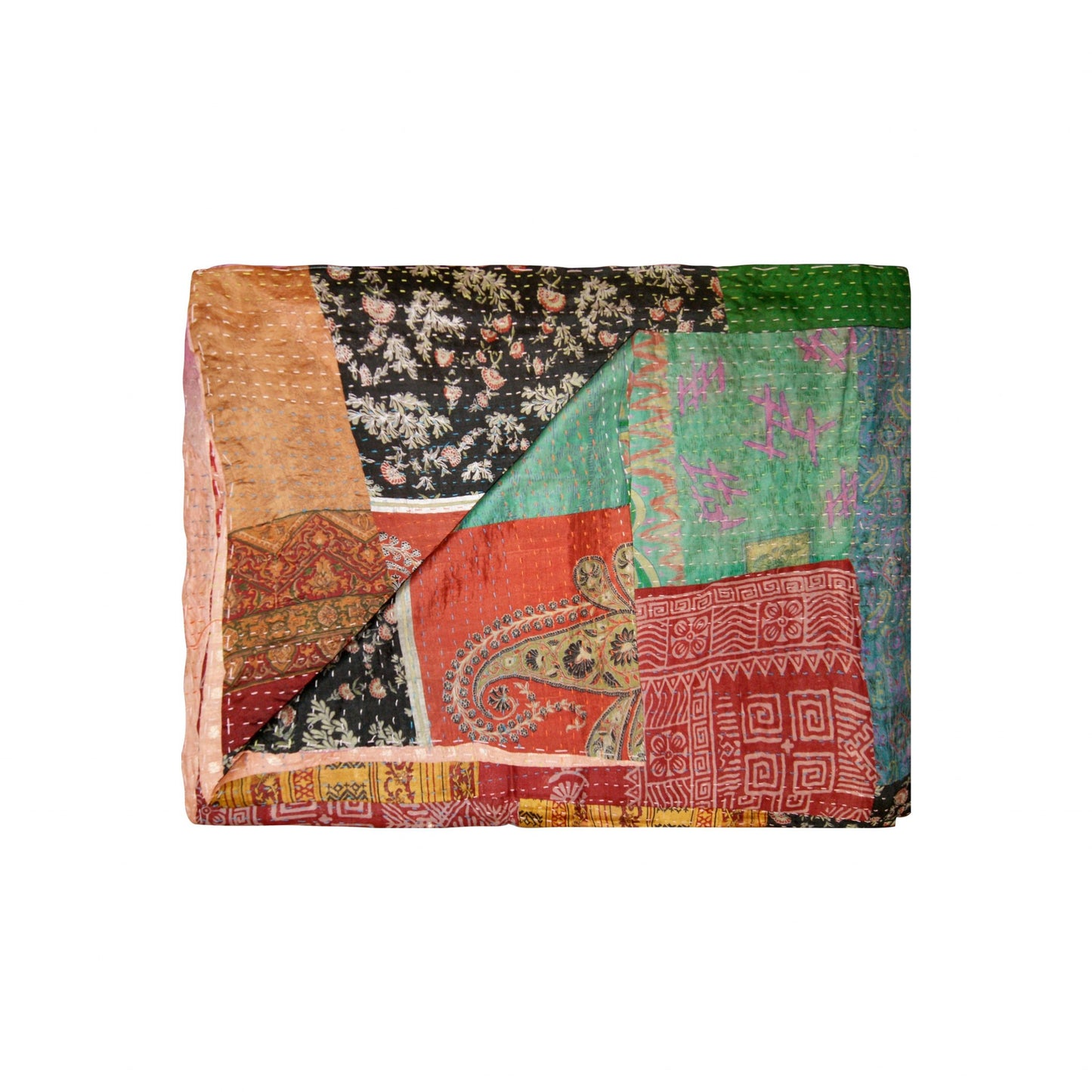50" X 70" Silk Multicolor Throws