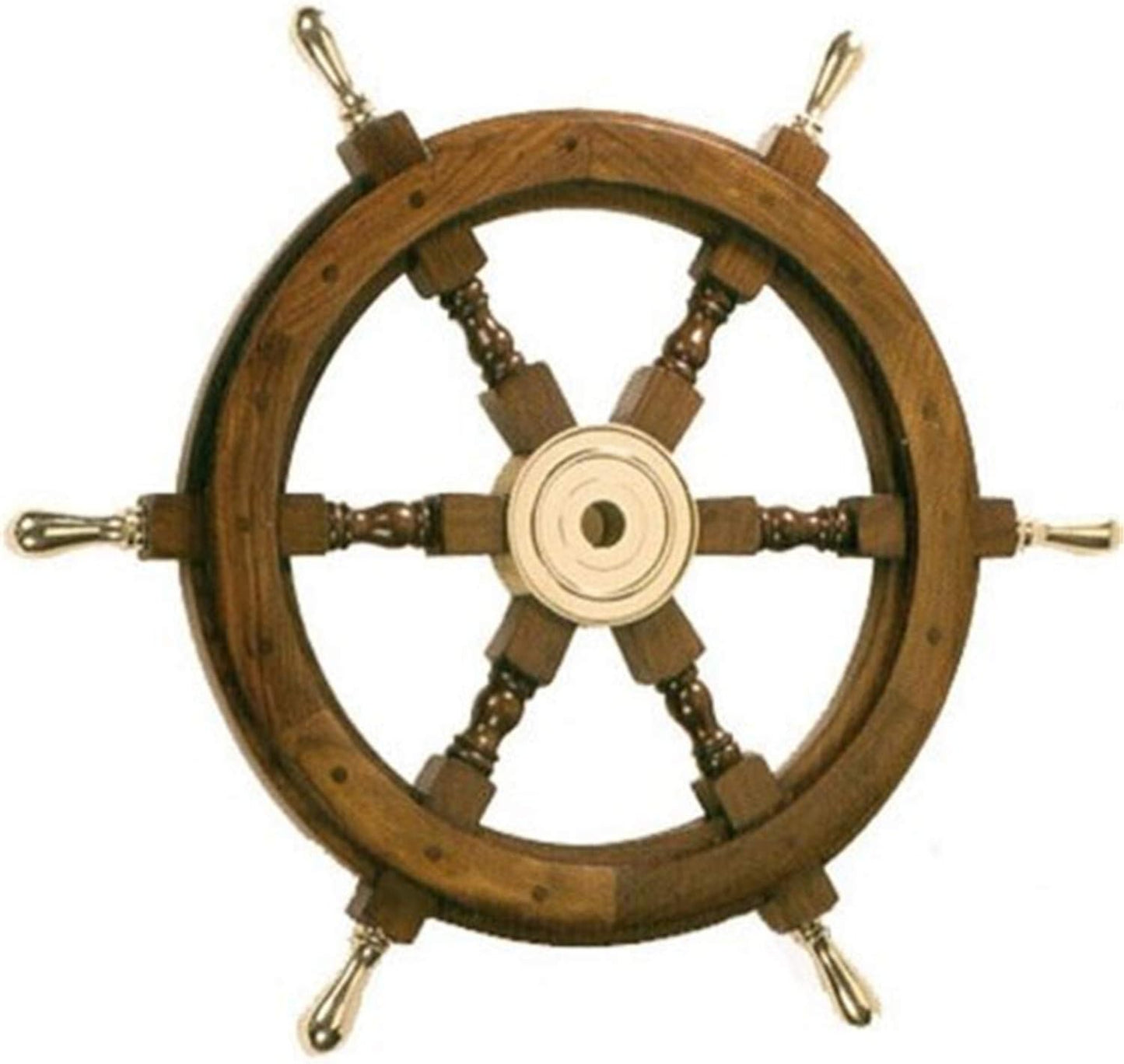 30" X 30" X 2" Ship Wheel