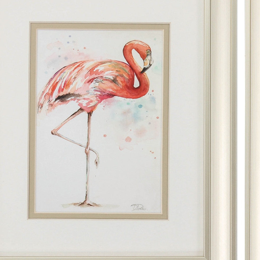 10" X 12" Champagne Gold Color Frame Pink Showoff (Set Of 2)