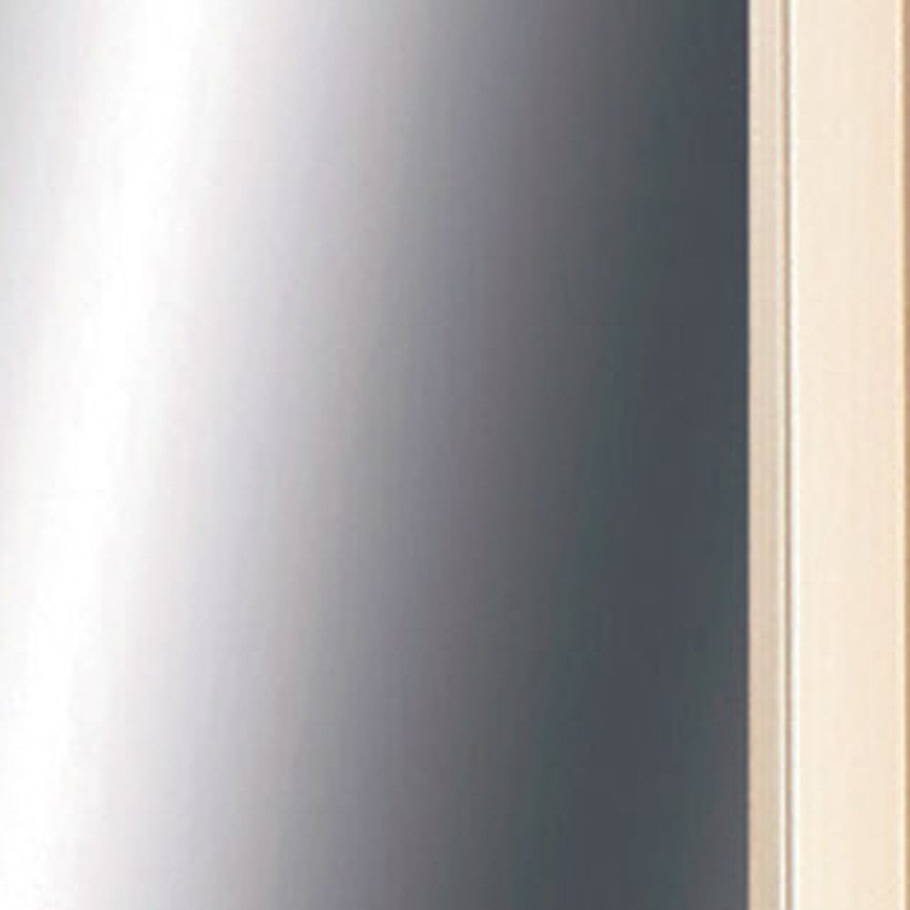 Champagne Rectangle Full Length Hanging Polystyrene Mirror