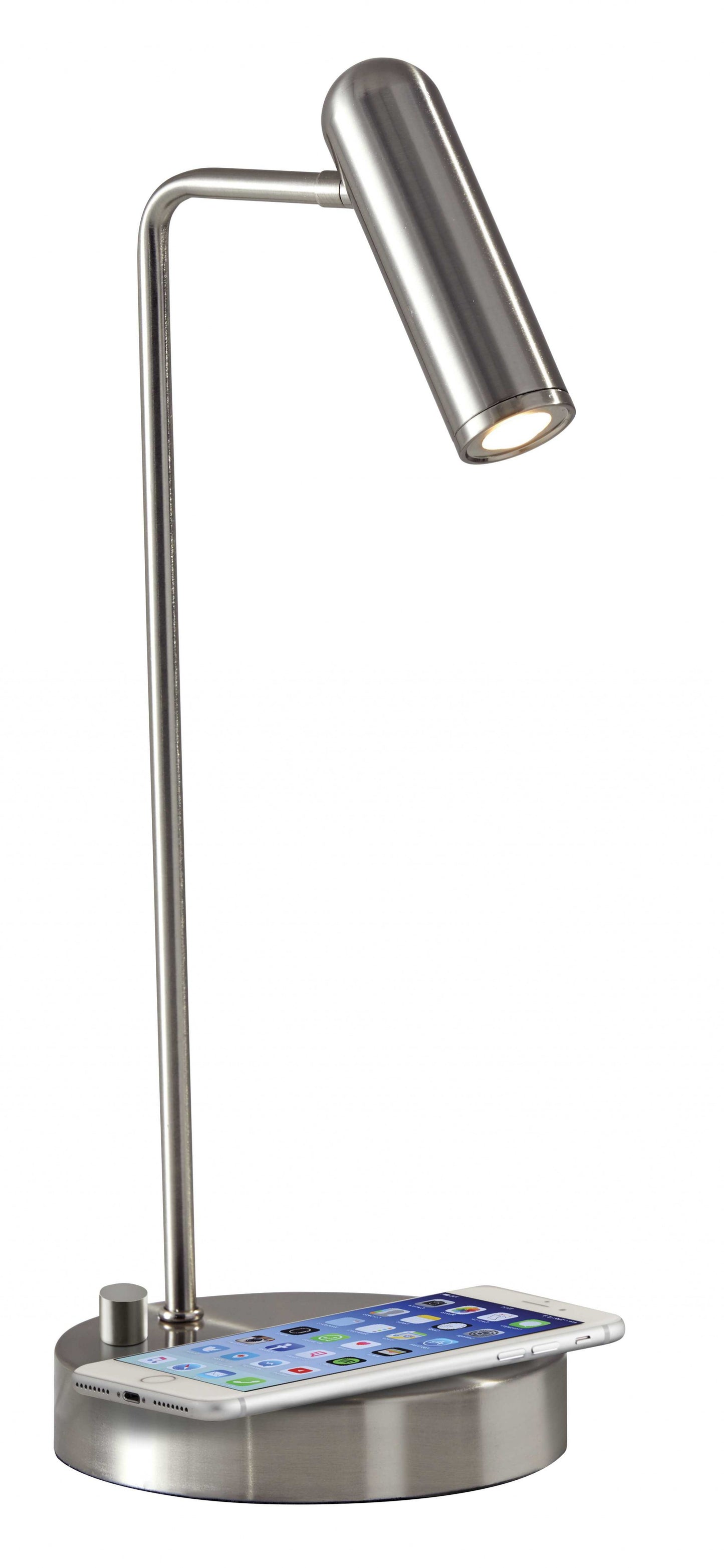 Ultra Sleek Brass Metal Led Desk Lamp