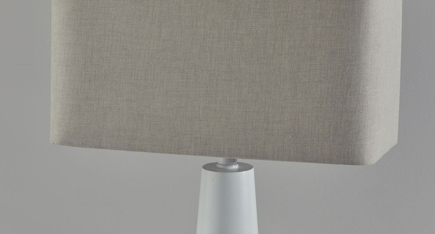 Urban Edge Black Metal Table Lamp