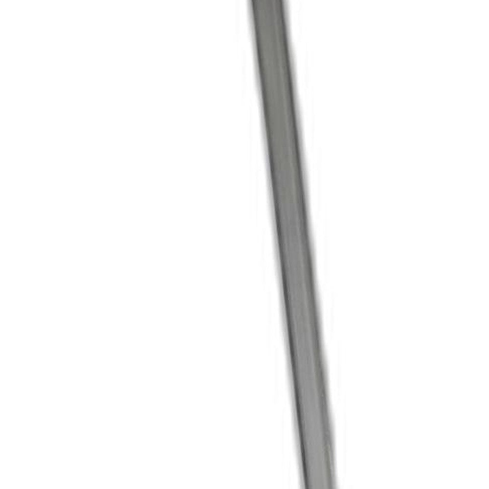 Silver Rectangle Cheval Standing Metal Mirror