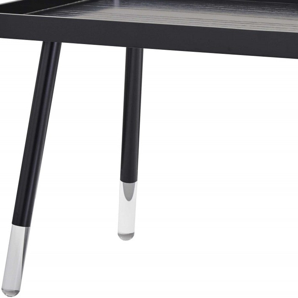 Contemporary Sleek Black Coffee Table