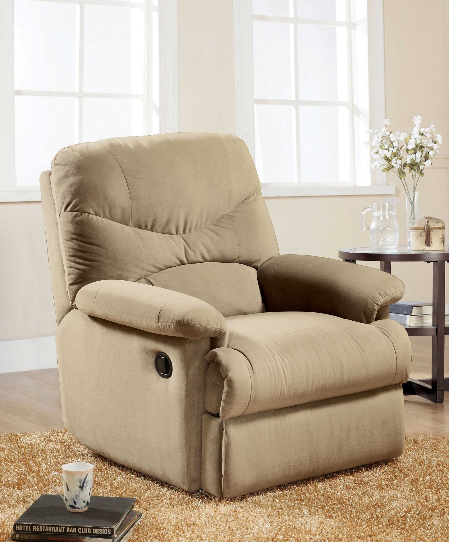 35" X 35" X 40" Sage Microfiber Recliner (Motion)