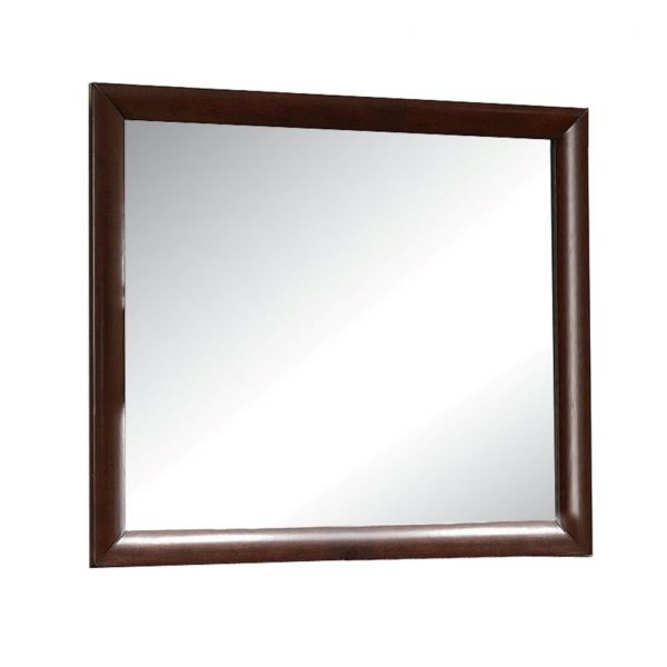 Espresso Rectangle Dresser Mirror