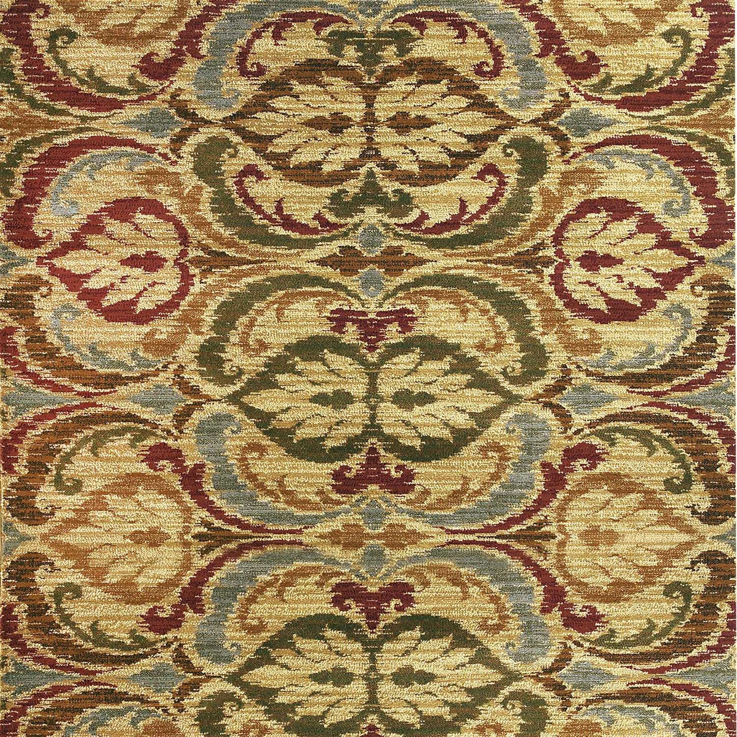 31" X 49" Gold Polypropylene Rug