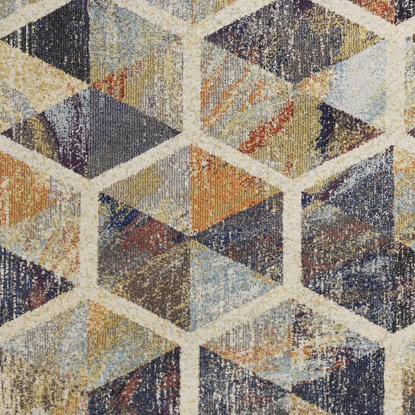 39 X 59 Ivory Polypropylene Rug