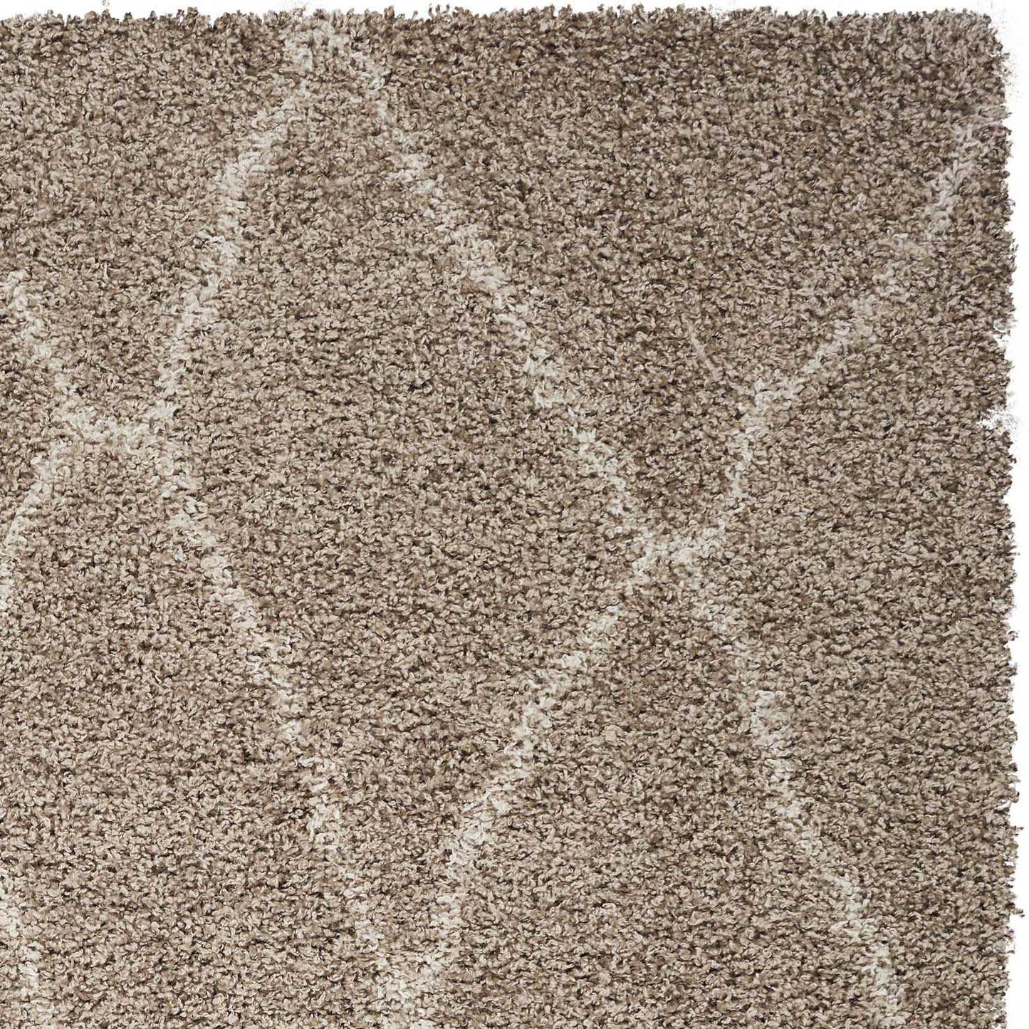 94 X 126 Sand Polypropylene Rug