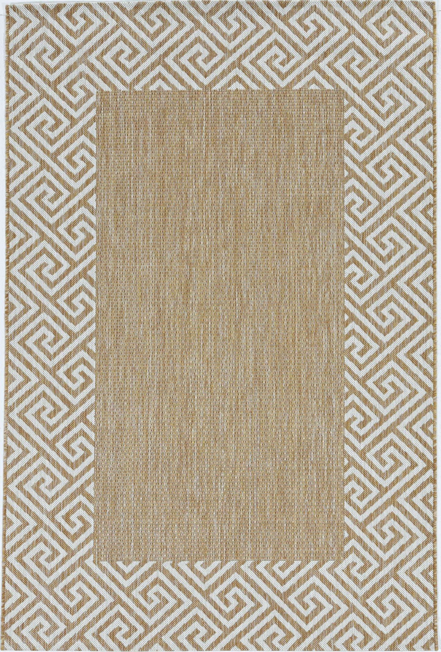 3' X 4' Natural Polypropylene Area Rug