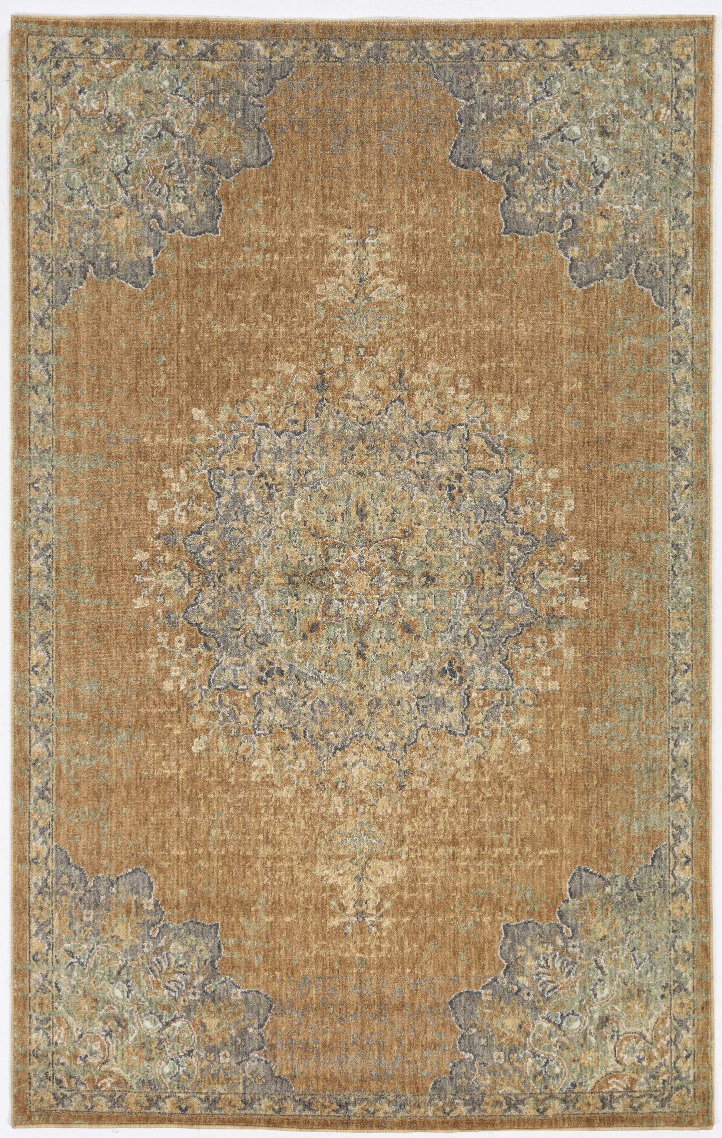 108 X 156 Coffee Wool Rug