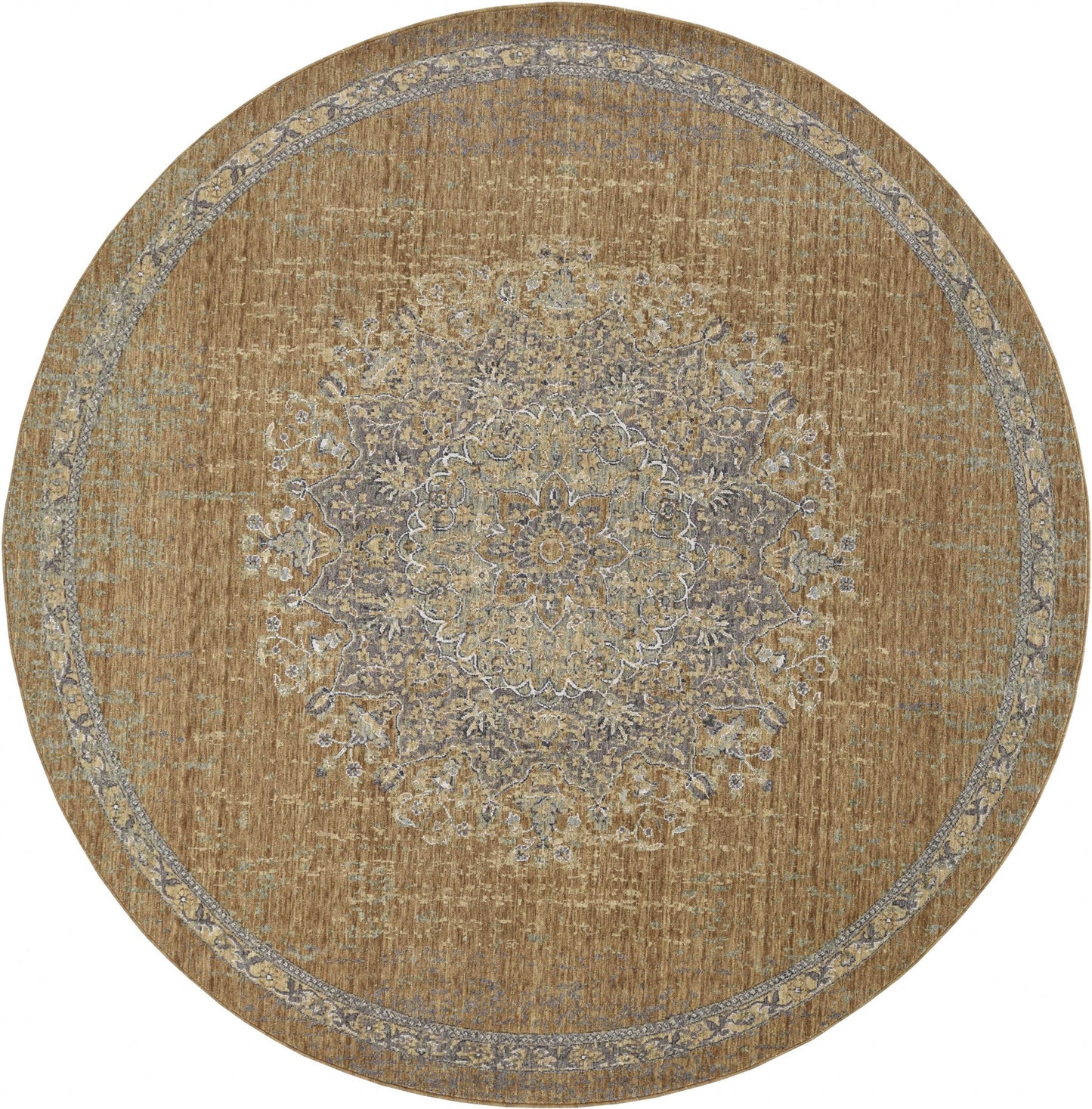108 X 156 Coffee Wool Rug
