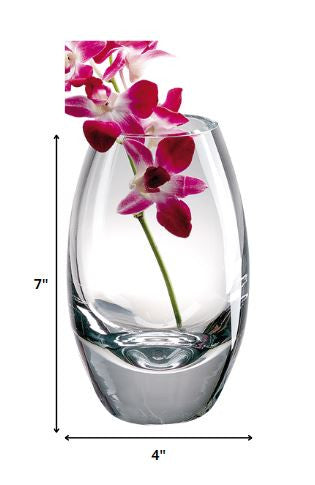 11 Mouth Blown Crystal European Made Crystal Vase