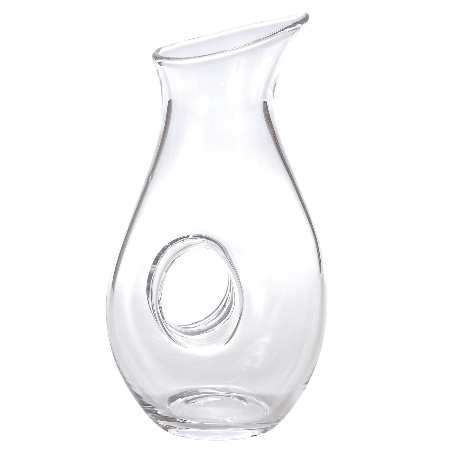Mouth Blown Lead Free Crystal Pitcher 28 Oz