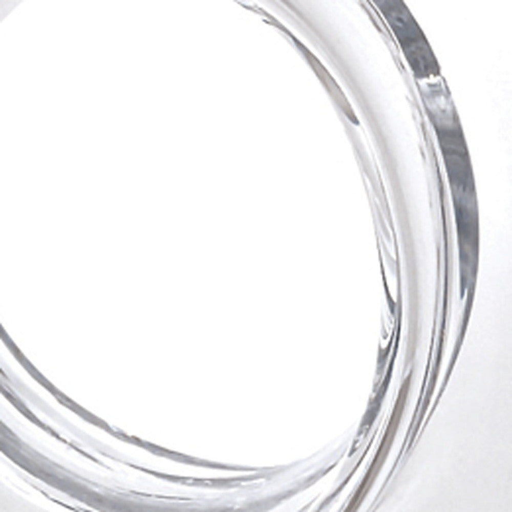 Mouth Blown Lead Free Crystal Pitcher 28 Oz
