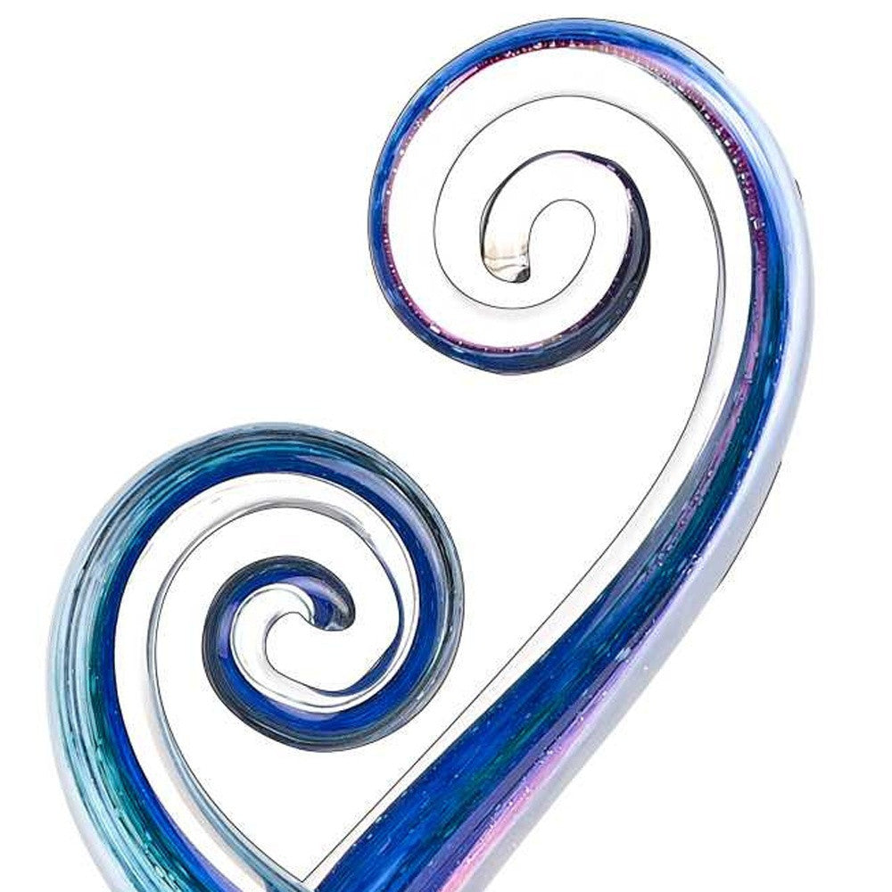 10 Multicolor Art Glass Centerpiece On Crystal Base