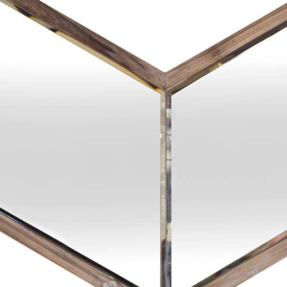Brown Novelty Accent Mirror