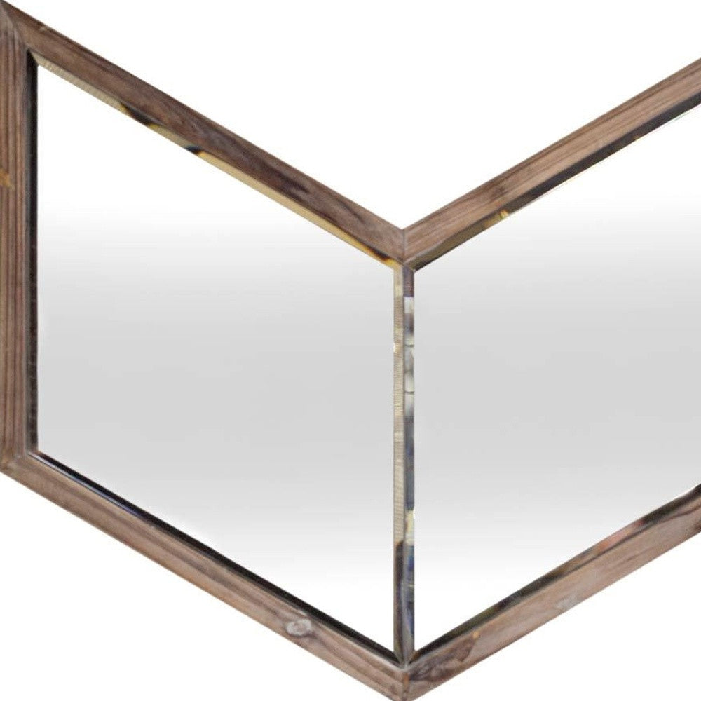 Brown Novelty Accent Mirror