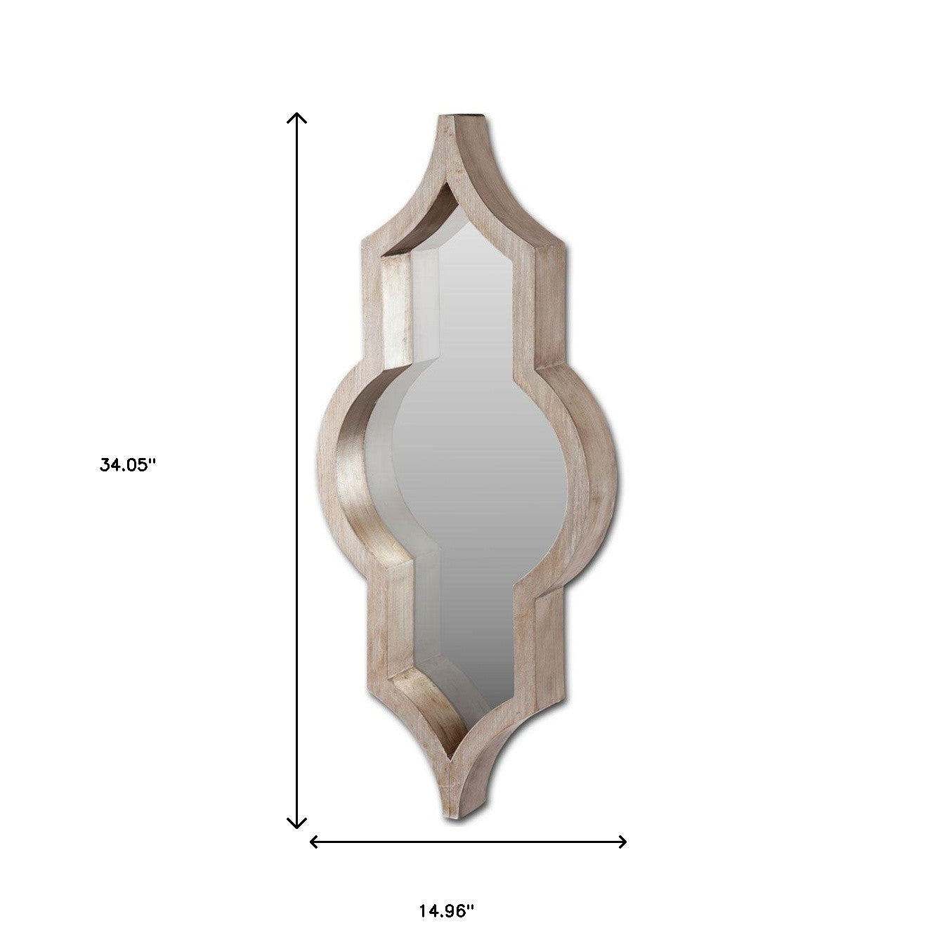 Natural Novelty Accent Mirror