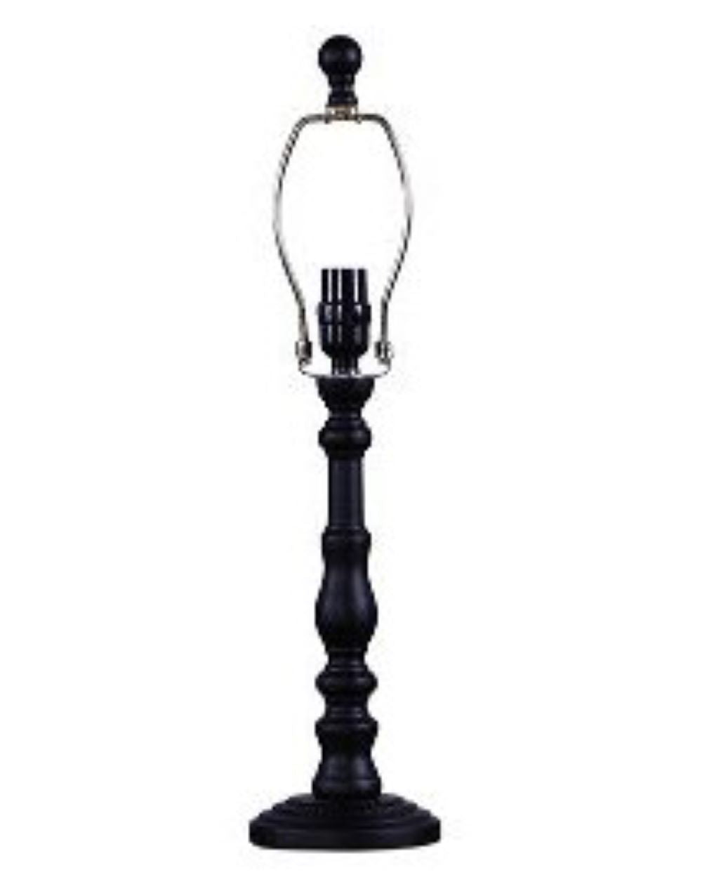 Black Classic Urn Shape Table Lamp Base