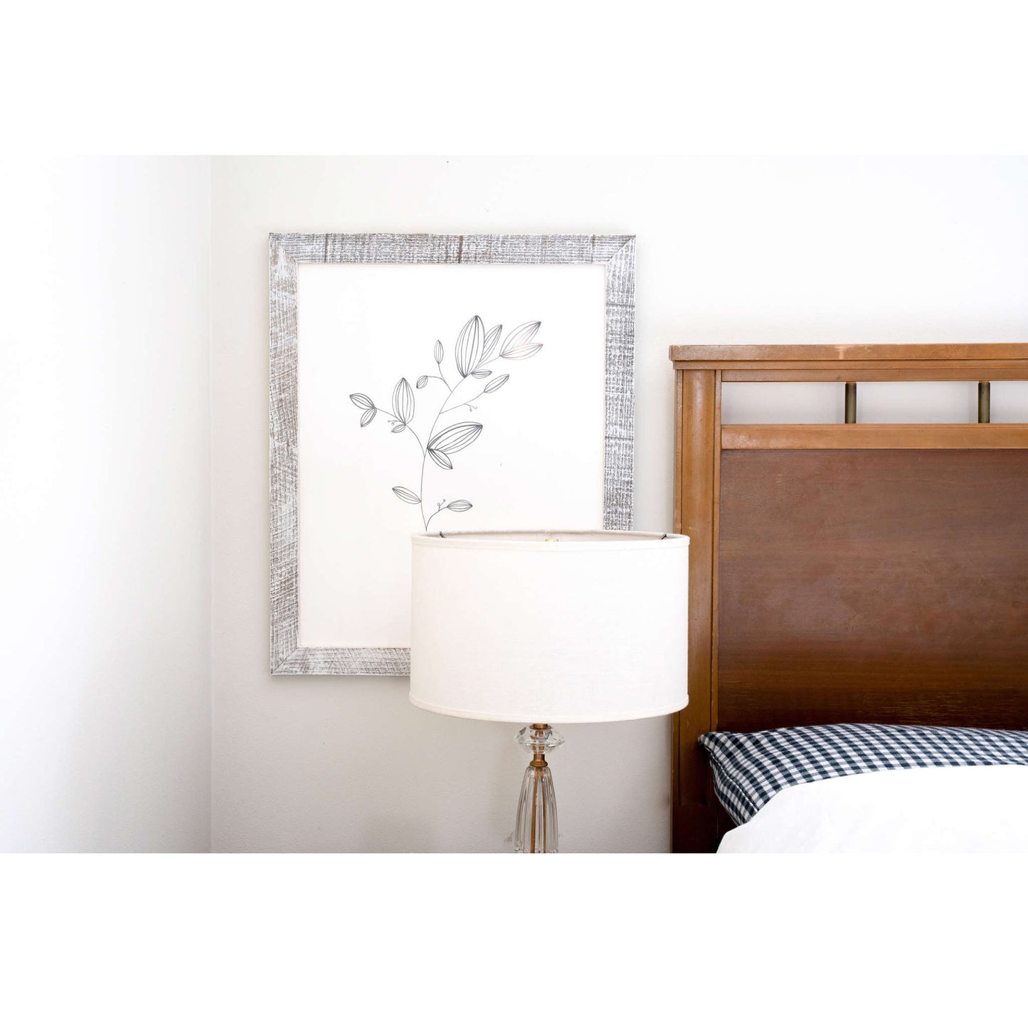 16X20 Rustic White Washed Picture Frame