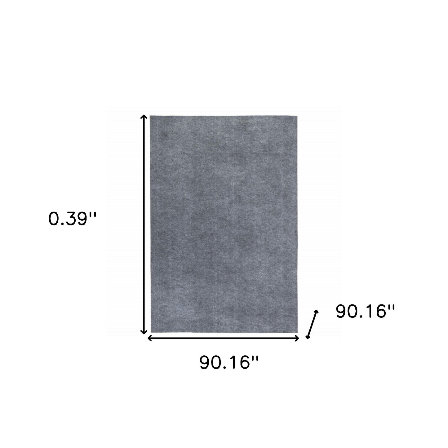 12'X15" Grey Premier Rug Pad