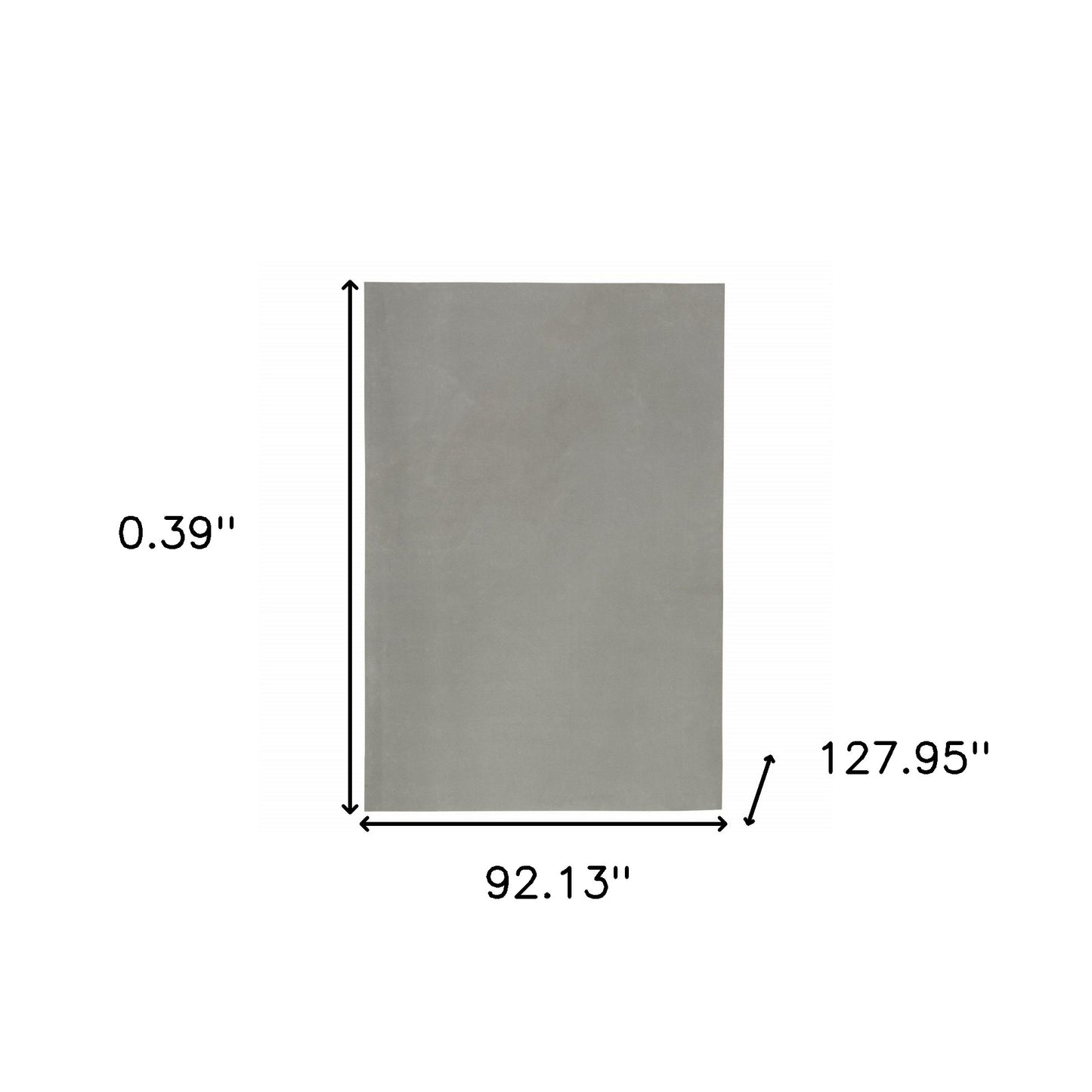 12'X15" Grey Premier Rug Pad