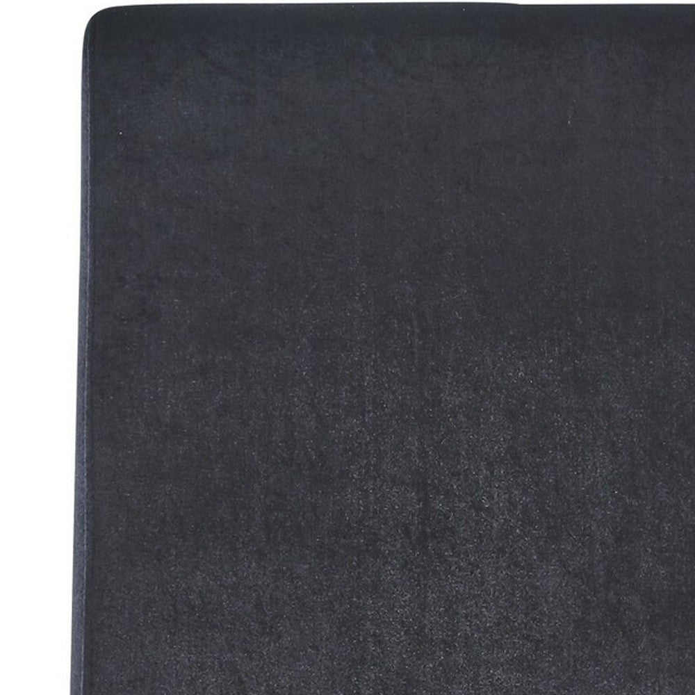 Set Of 2 Black Dining Chairs With Silver Tone Legs